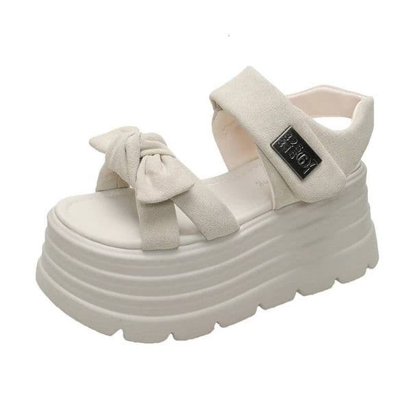 Women Leisure Chunky Platform Sandals Peep Toe High Heels Gladiator Goth Slippers Woman CM Heels Trendy Summer Beach Shoes Designer Shoes