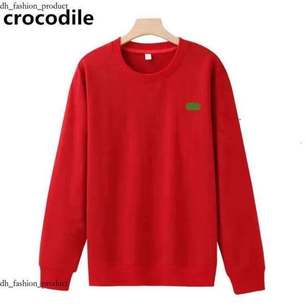 Designer Crocodile Embroidered Men's and Women's T-shirts and Hoodies Printed Fashion Men's T-shirts Short Sleeves Luxury Hip Hop Street Clothing aa3