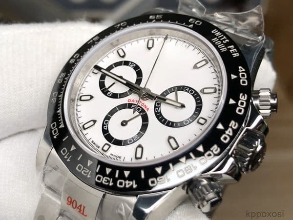 Top quality dayton mens watch clean factory super clone watches designer watches men 4130 movement sapphire glass 904L steel watchone men with box KZA2