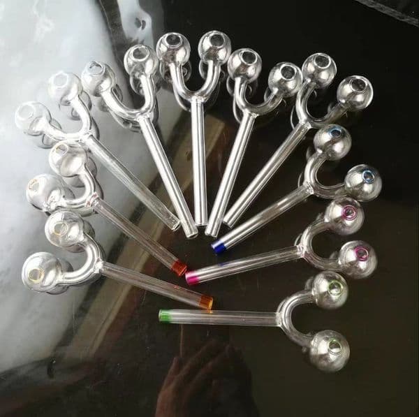 Smoking pipes Ball Glass Oil Burner Pipe Smoking Bowl Classic bongs Spray color slingshot burner