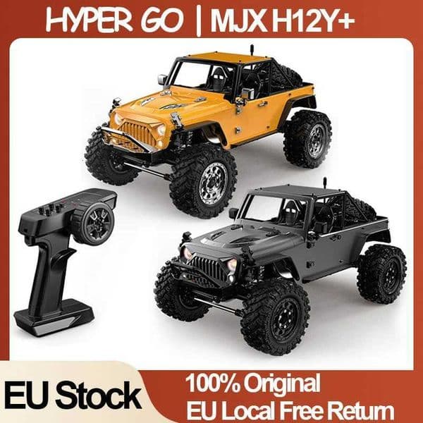 HYPER GO MJX H12Y H12Y 1/12 RC Car Brushless FOC 4WD Remote Control Car Climbing Off Road RC Crler Z250813 W260225