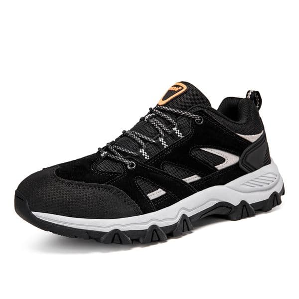 Jifffly Designer Luxury Outdoor Hiking 2025 New Anti Slip Casual Sports Student Running Men's Wear Resistant Work Shoes Black Style