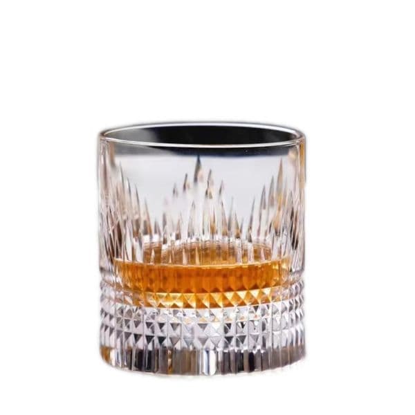 1 Piece Of 200ml Glass Whiskey Starlight Cup, A Light Luxury Glass Liquor Cup, Whiskey Glass
