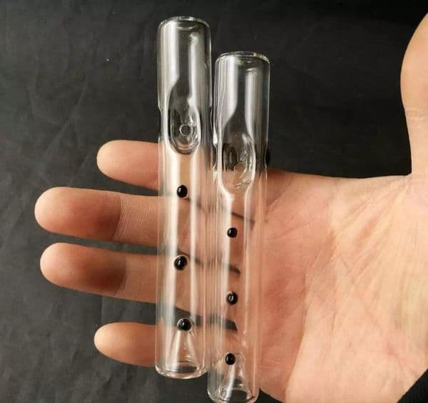 2025Smoking pipes Ball Glass Oil Burner Pipe Smoking Bowl Classic bongs Transparent colored dots