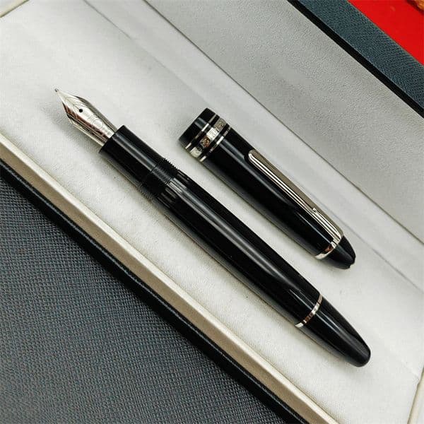 wholesale MSK 149 Series Fountain Pens With Serial Number Visual Window Piston Ink Absorption Luxury Business Office MB Writing Stationery as a Gift