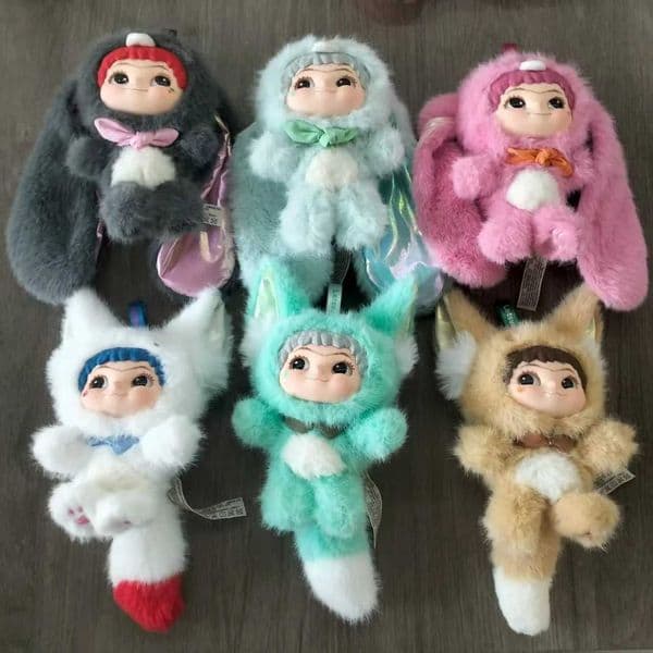 Trendy Wokuku Maomao Trendy Series Blind Box Plush Cute Doll Girl Gift X250815
