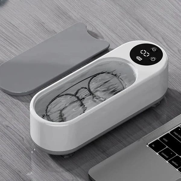 Portable Household Cleaning Machine, 450ml Clean Pod Ultrasonic Cleaner, Jewelry Cleaner Machine for Ring, Glasses, Makeup Brush