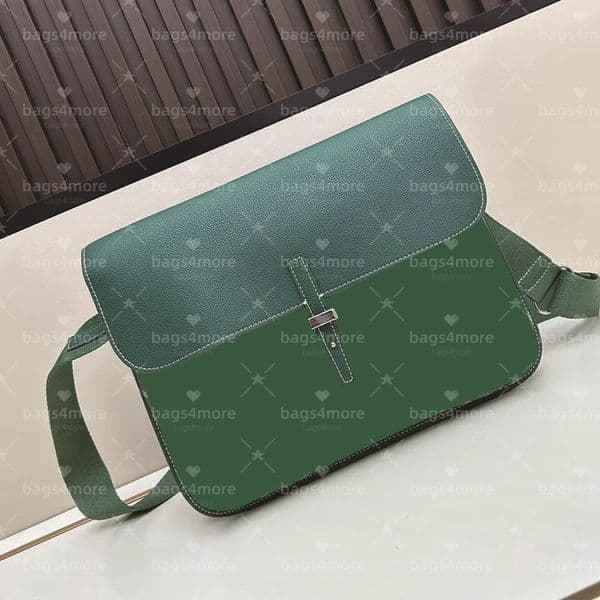 Fashion Messenger Bags for Men or Womens Made From Coated Canvas Adjustable Shoulder Strap