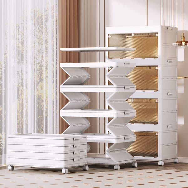 Extra Large Sturdy Multi-Purpose Household Storage Container with Snap-Lock Lid