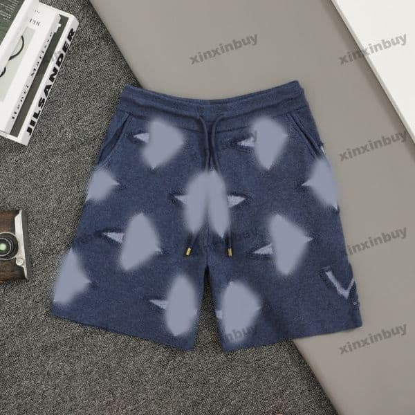 xinxinbuy Men women designer Shorts pant wool Towel letter embroidery Spring summer blue WHITE black red M-4XL