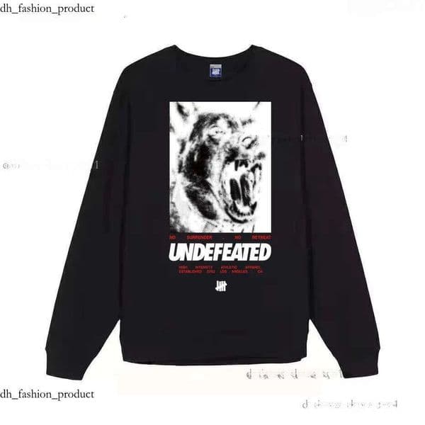 Undefeated Brand Designer Mens Hoodies Hoody Underfeatedly Fingerprint Print Graphic Hooded Pullover Sweatshirts Loose Long Sleeve Men Clothing Hoodie ecd d0f