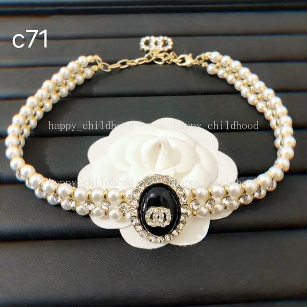 Trendy Pearl Choker Necklace Designer Jewelry Chain Female Personality Party Fashion Clavicle Accessories Collar Gift Women