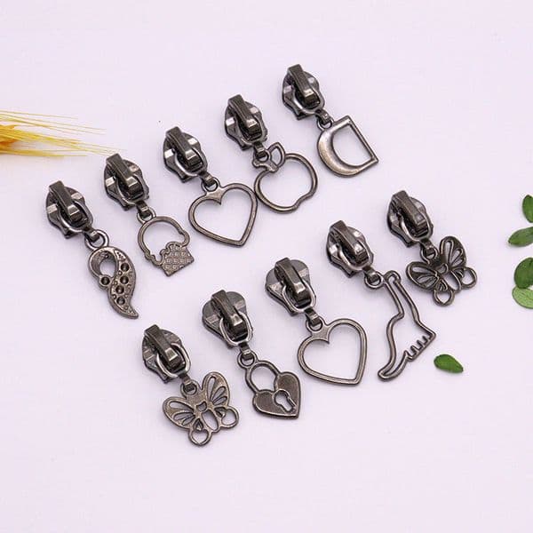 High-end Resin Pull No. 5 Nylon Zipper Head Clothing Bag Accessories