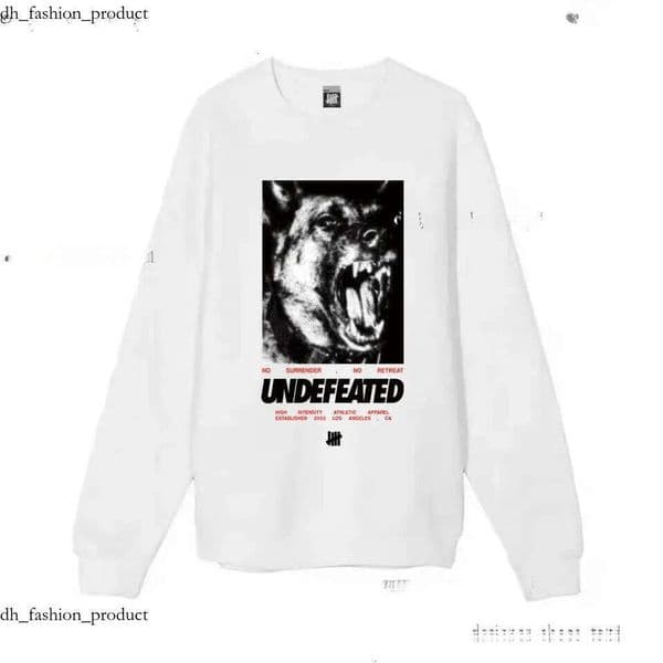 Undefeated Brand Designer Mens Hoodies Hoody Underfeatedly Fingerprint Print Graphic Hooded Pullover Sweatshirts Loose Long Sleeve Men Clothing Hoodie ecd 926