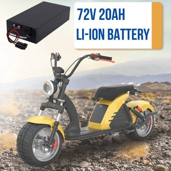 EB Li-Ion Battery Pack Rechargeable 72v 20Ah Built In Bluetooth BMS With 5A Charger forHarley motorcycle Electric Scooter