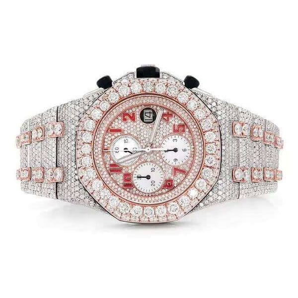 Selling Fully Customized Iced Out Moissanite Men Hip Hop Dia Jewelry Watch Gift for Best Price