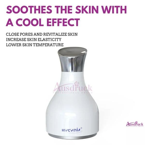 Blue Light Ice Hammer Cold Therapy Beauty Instrument Facial Cooling Device Skin Tightening Pore Minimizer Anti-Redness Soothing Skincare Tool