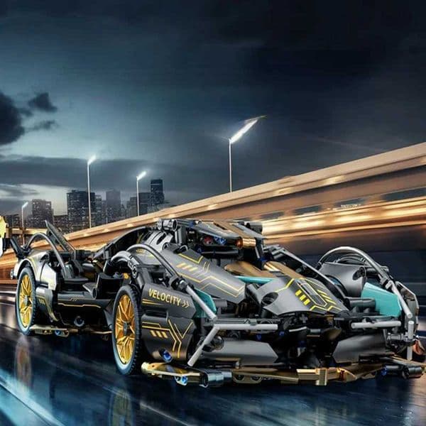 Technical Racing Sport Car Model Building Blocks City Mechanical Speed Vehicle Supercar Brick Puzzle Toys Kid Adult Gift Z250821