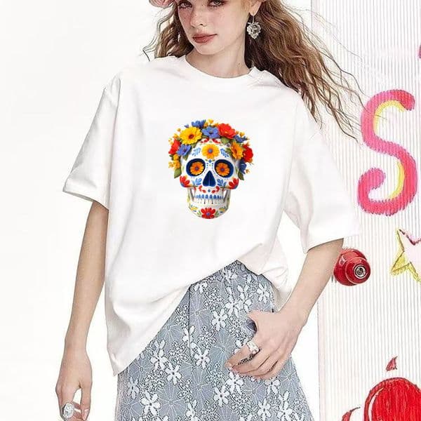 Stylish High-Purity Cotton Graphic Shirt with Comfort Fit & Durable Material