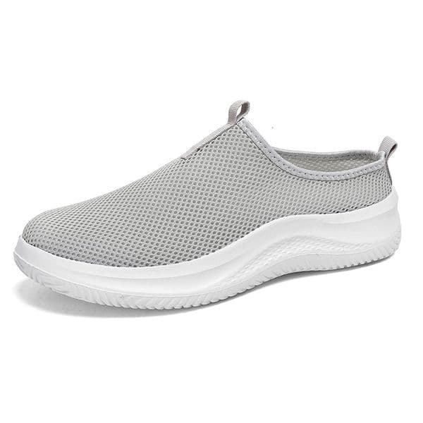 Designer Shoes New Spring Summer Men S Shoes Season Mesh Slip On Breathable Lightweight Half Support Easy To Wear Slip On Dad Shoes Mens Shoes