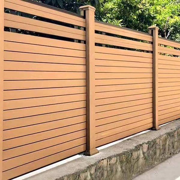 Professional Low Price Modern Simple No Odor Wooden Fence