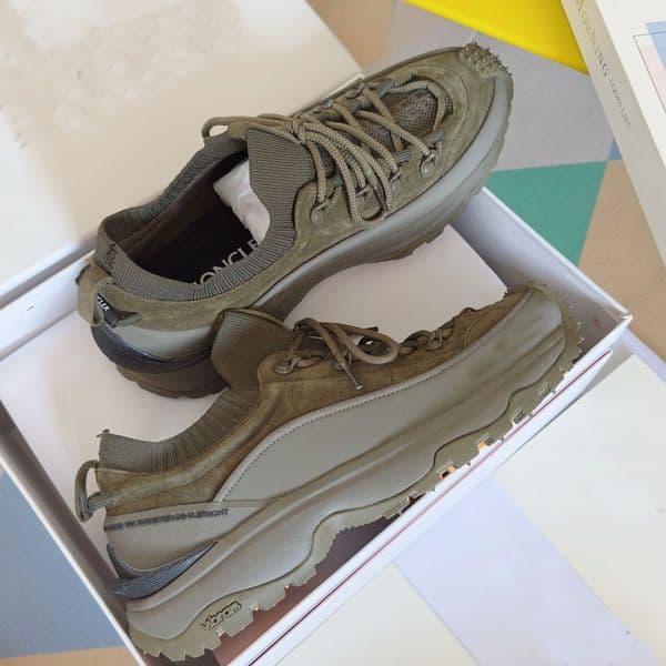 Top Brand Men Trailgrip Lite3 Nubuck Suede Trainers Man Mesh Kint Breathable EVA Midsole Runner Sports Flexibility Casual Walking EU3846