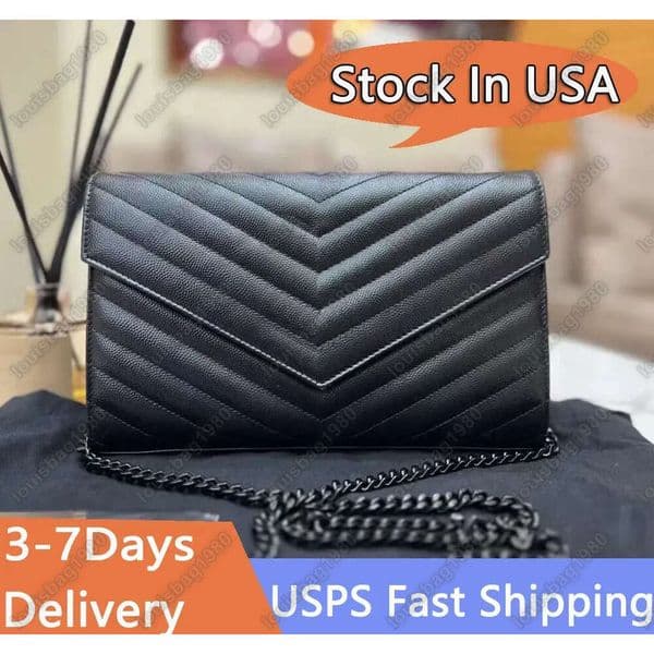 2025 Women Bag Handbag Flap Silver Chain Shoulder Bags Luxury Designers Tote Lady Clutch Messenger Evening Crossbody Purse Sainte Laurent