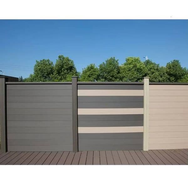 & High Quality Modular Composite System for DIY Garden Fence