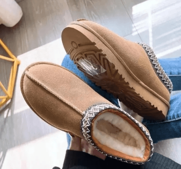 Christmas Taz Classic Snow Boots Designer Mini Chestnut Australia Slipper Australian Warm Boot Winter Fur Booties Antelope brown bgfd