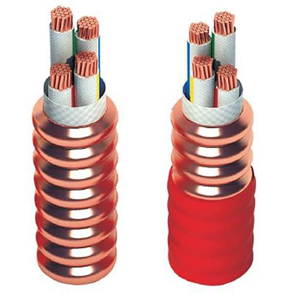 Insulated fireproof inorganic mineral cable fire-resistant power cable