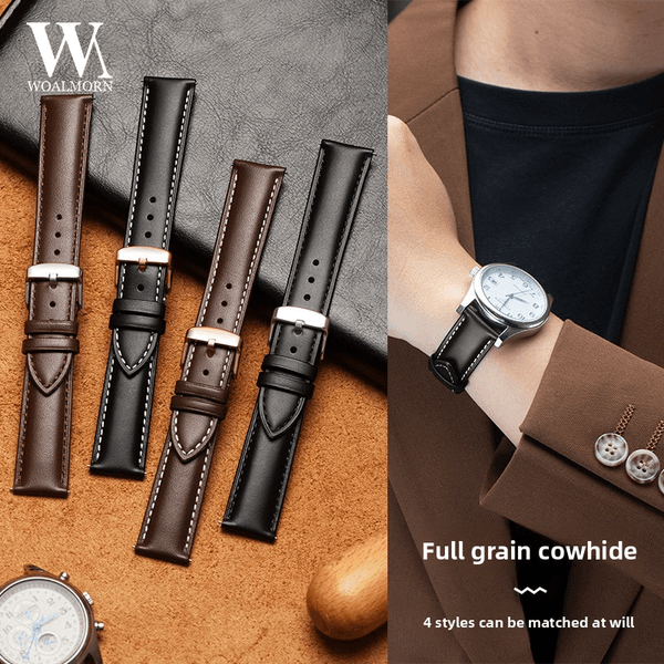 Stylish Wanchen Unisex Leather Bracelet High-Quality Accessory Perfectly Matched With Your Favorite Timepiece-878