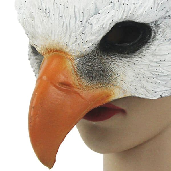 Eagle Mask Costume Masks Bird Halloween Costumes Half Face Beak Cosplay Party Accessory