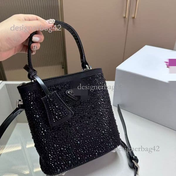 P Crystal Killer Triangle Luxury Logo Full Handbag Shoulder Crossbody For Women Designer Bag High Quality