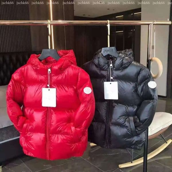 Children's clothing for winter M Brand Down Coat 2-14Y Boy bright hooded White duck down coat winter children Wadded Jackets baby girls casual outwear j
