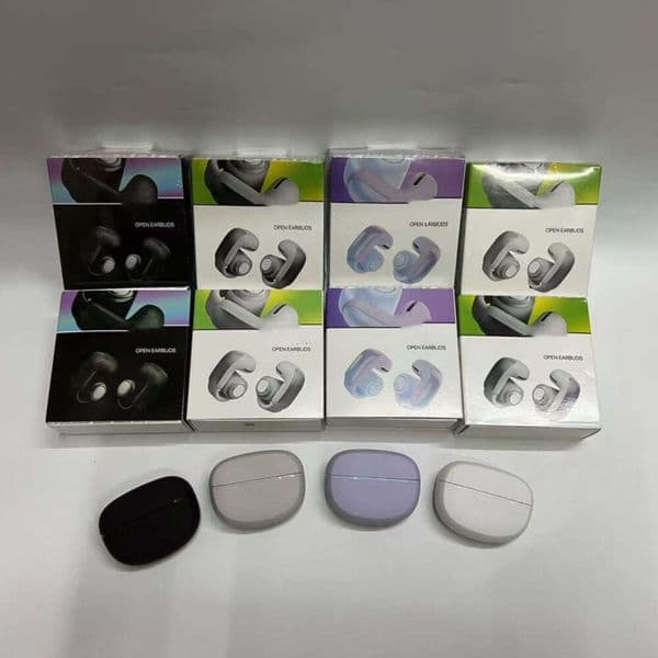 2025New Ultra Open-Ear Wireless Bluetooth Earphones V12 Spatial Audio Over-Ear Headphones