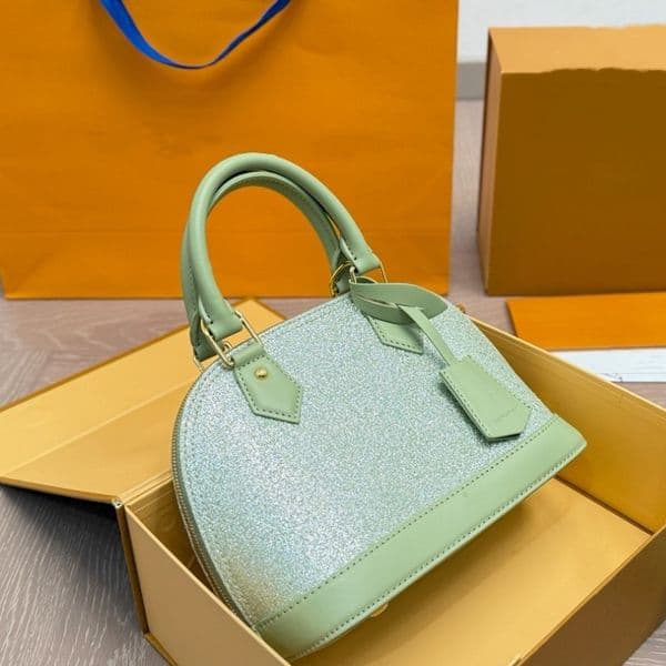 25SS Womens Luxury Designer New Shell Bag Wallets Bag Leather Tote Bag Paintings Handbag Shoulder Crossbody Bag Purse Card Holder Pouch 24CM