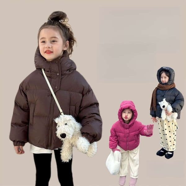 2025 New Edition Children's Jackets - Men's, Women's, Baby's - Warm Hooded - Fashionable Winter - White Down Coat