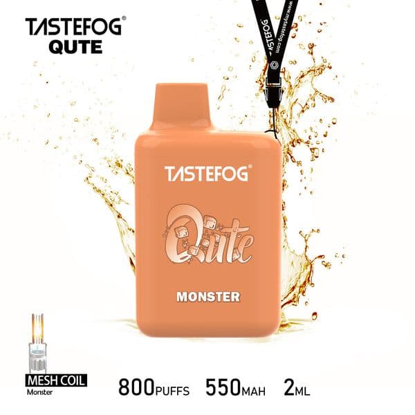 Desechables Vapers 800 Puff 2ml From Tastefog Qute Spain Warehouse Wholesale Disposable Vape