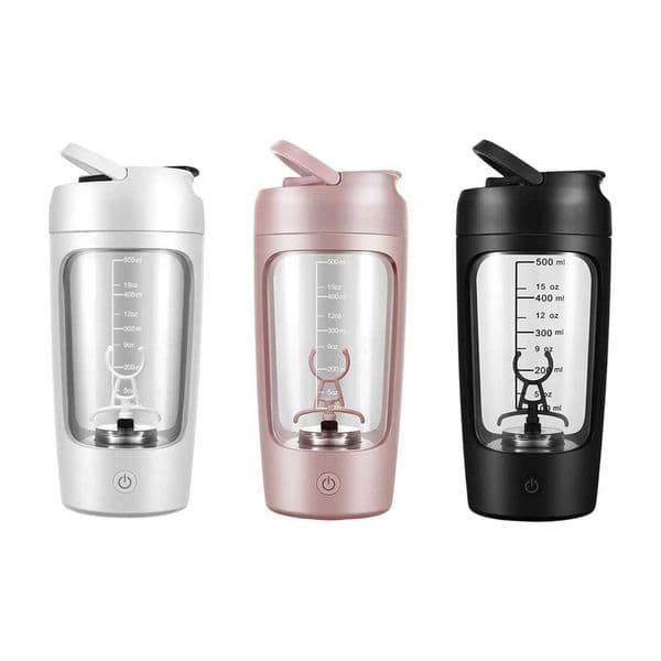Portable Electric Protein Shaker Bottle USB Rechargeable Blender Multipurpose 650ml Mixer Cups for Fitness Workout L250828