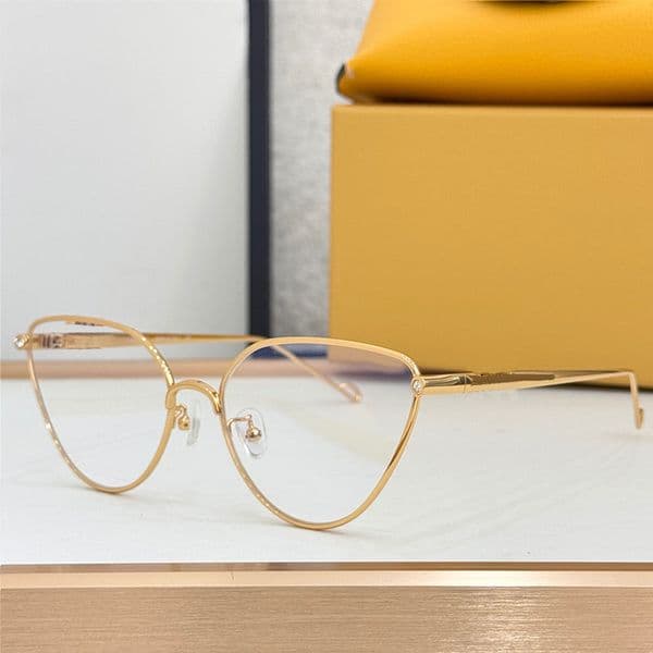 SS SS Metal cat eye eyewear Fashionable Womens New Style Cat Eye Outdoor UV protection Tourist Beach Versatile 4004