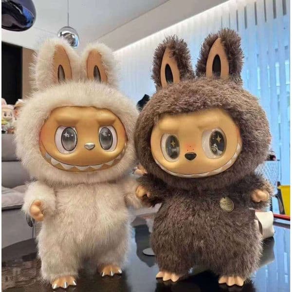 Monster Zimomo Cloud Popular Toy Labub Figurine Plush Doll Animation Action Figure Gift