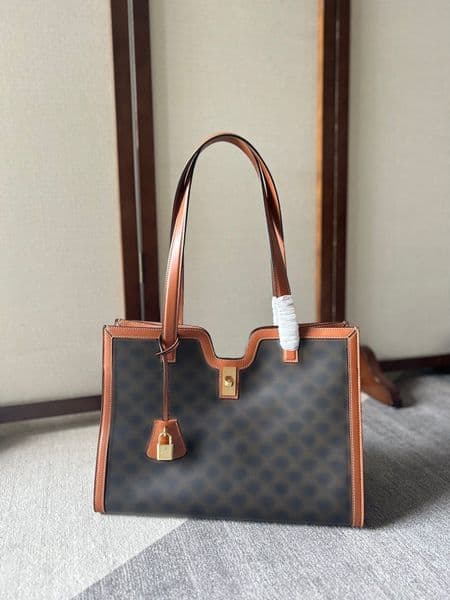 10A designer bag fashion high-end texture printed handbag shoulder bag women's classic versatile crossbody size shopping large capacity notebook appliance