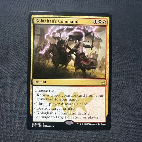 Desert Mirage Card Single with Holographic Illusion and Water Reflection Art