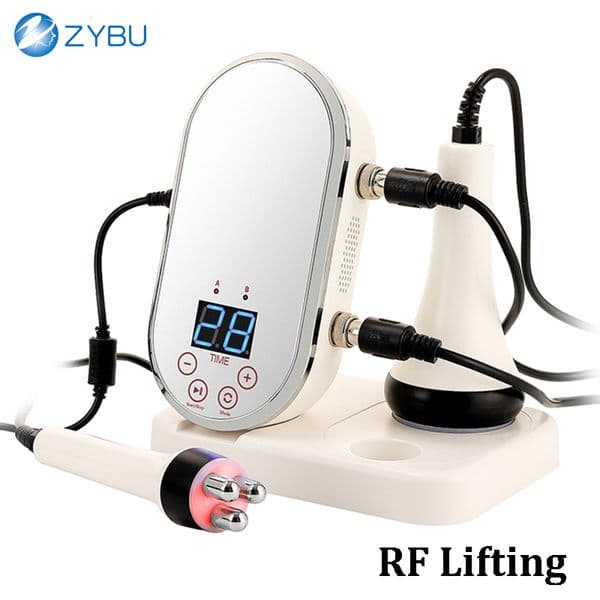 Professional 2 In 1 RF Radio Frequency Face Lifting Skin Tightening Home Use Beauty Equipment Tripolar RF Body Shaping Sculpting EMS Anti Aging Slimming Machine