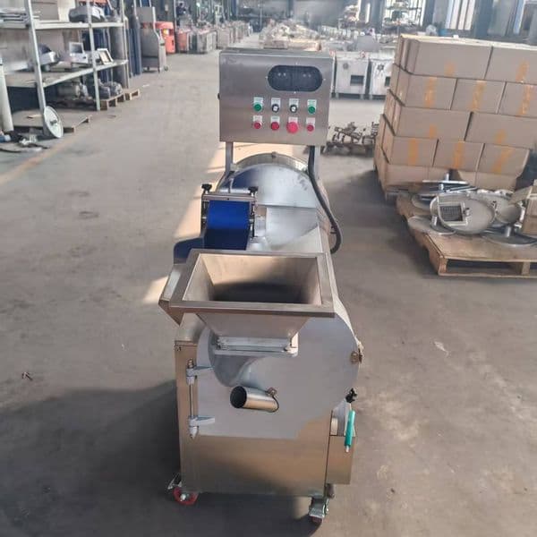 850 large-scale vegetable cutter, which can shred, slice, and dice vegetables, potatoes, and other fruits and vegetables