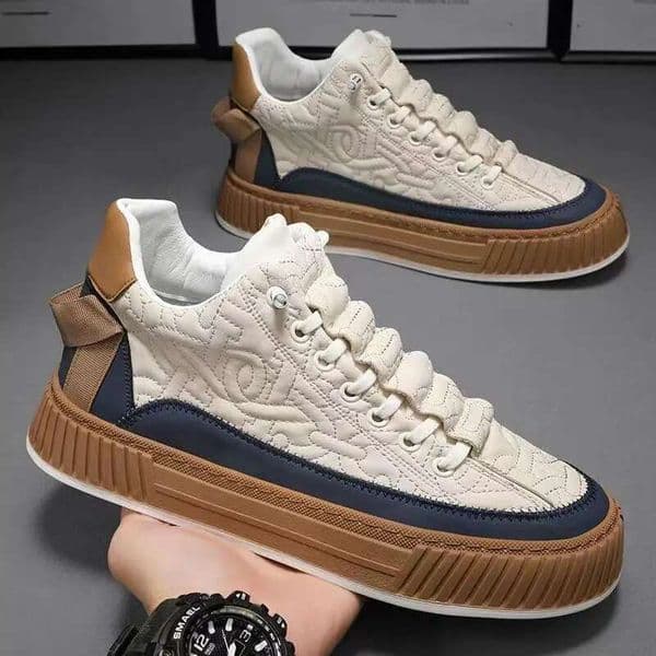 Summer Free Shipping 2025 Men S Casual Shoes With Fashionable Designer Design High End Comfort Sports Outdoor Hiking Trend Board Flat Running