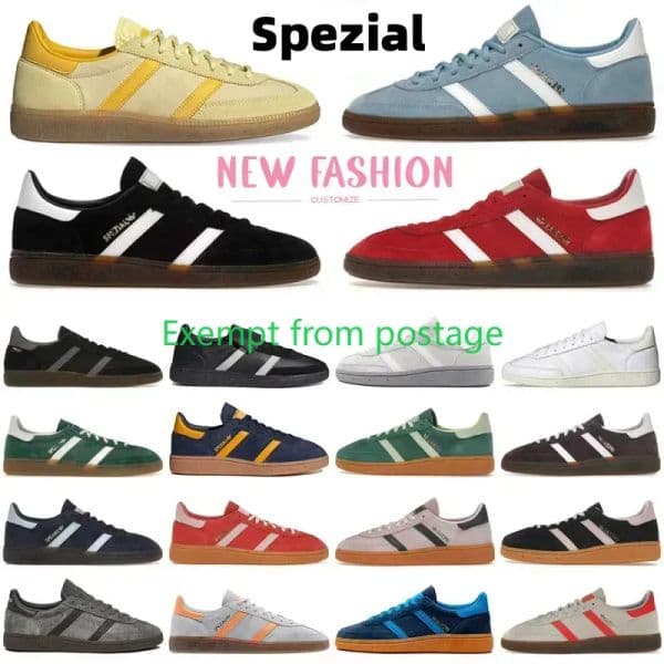 30Designer Handball Special Fuchsia Vegan Vegan Navy Blue Gum Aluminum Polar Night Shade Brown University Green White Grey Casual Shoes Sneakers Sneakers Sneakers