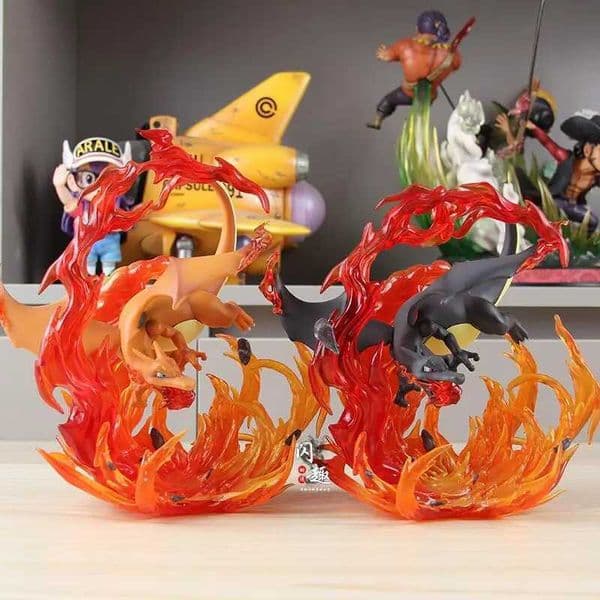 2024 New Anime Gk Charizard Figures 1/20 Amazing Museum Action Cute Statue Model Toy Room Decoration Xmas Christmas GiftXJ250311