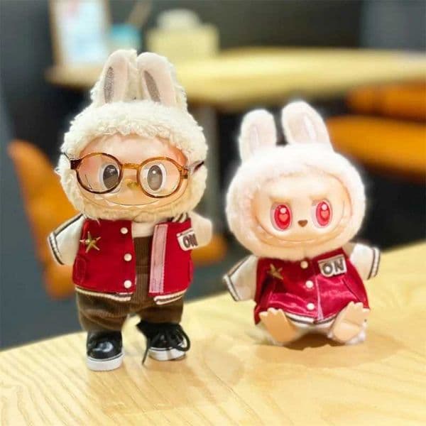 Baby Clothes Doll Clothing Custom V1/V2 Luxury Red Baseball Uniform Jacket Accessories Dollless Baby Cute Baby Peripheral X250311