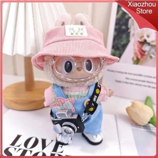 Korean Kpop Exo Labubu II Idol Doll Sitting at Party Clothing and Accessories X250311